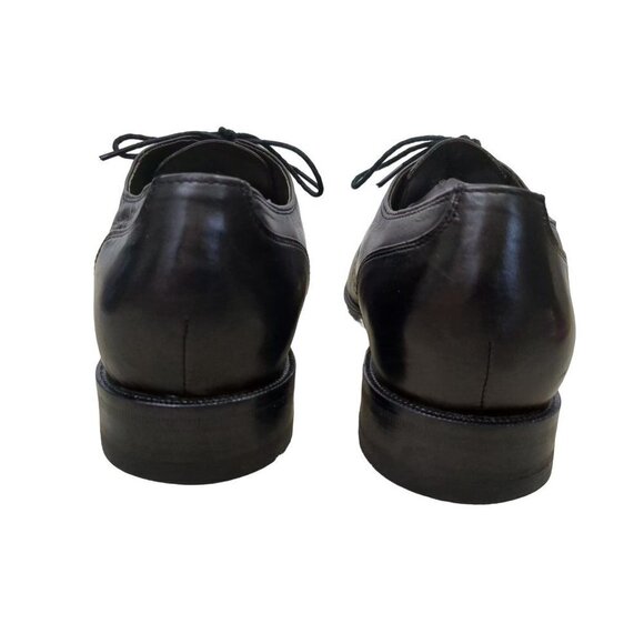 Cole Haan Air Pitney Oxford Shoe Mens 8.5 Black Wingtip Leather Lace Up Business - Picture 4 of 11